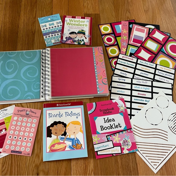 American Girl Other - American Girl Scrapping Book Kit